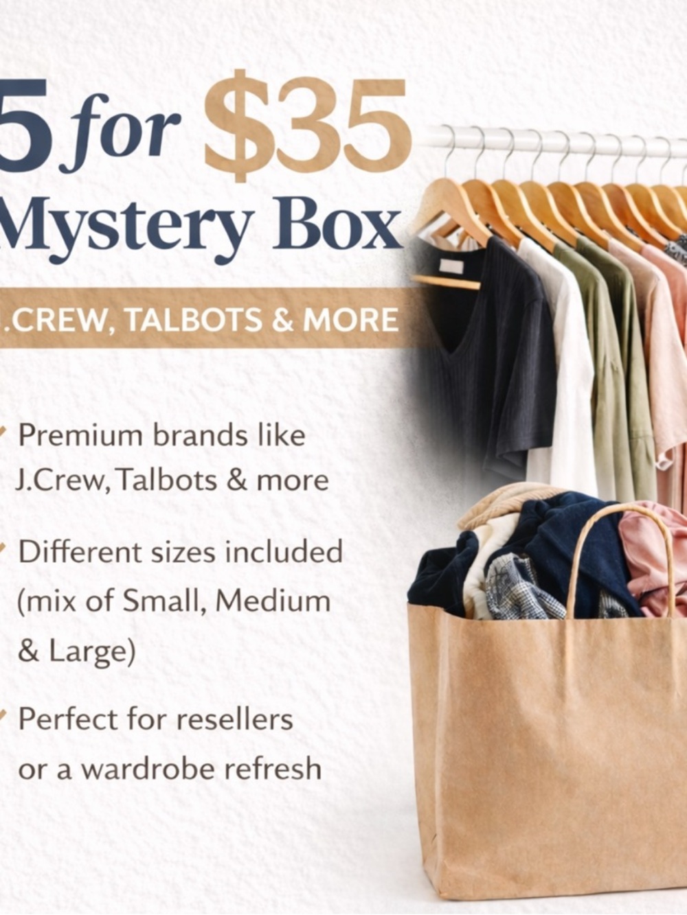 5 for 35$ Mystery Box
